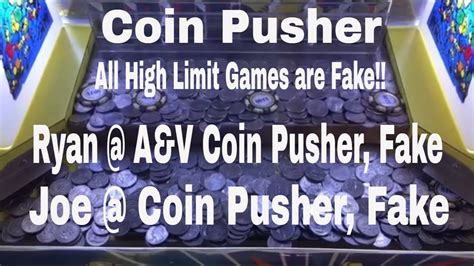 a&v coin pusher fake|ooa meaning.